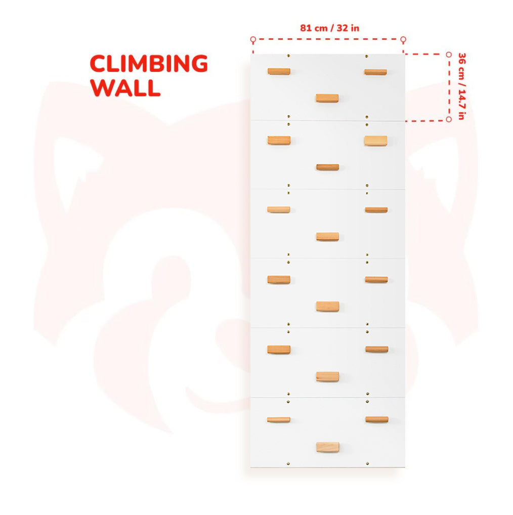 Climbing Panels w/ Bar Holds (6, 12, 18)