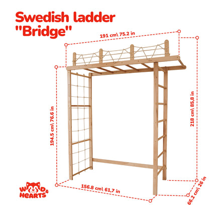 Swedish Ladder "Bridge"
