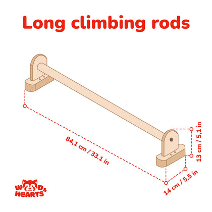 Monkey Bars (Set of 6—Wide)
