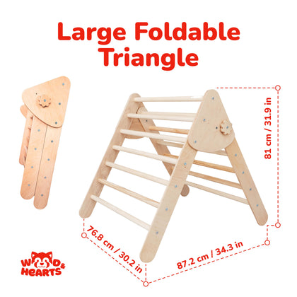 Pikler Triangle + Slide