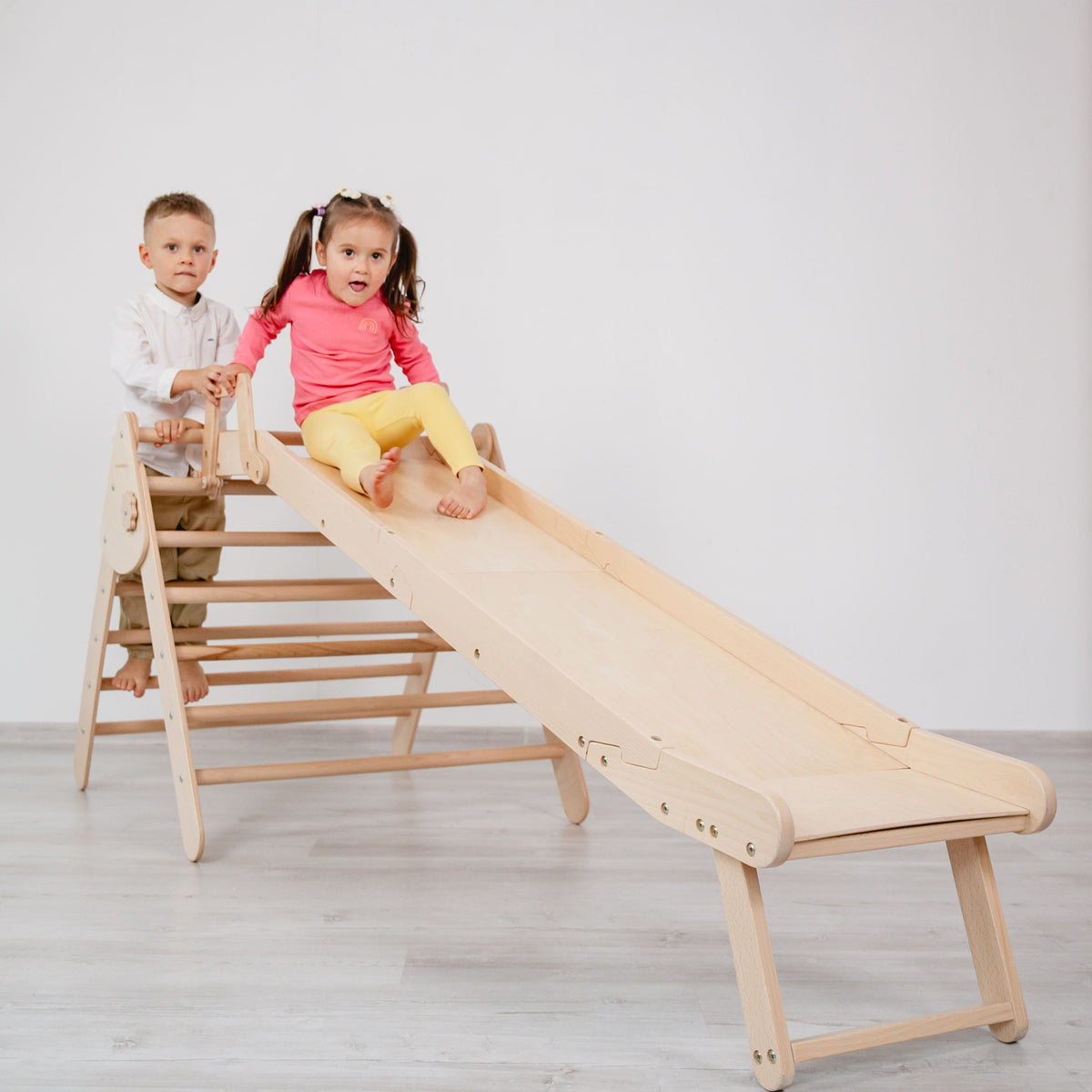 Pikler Triangle + Slide