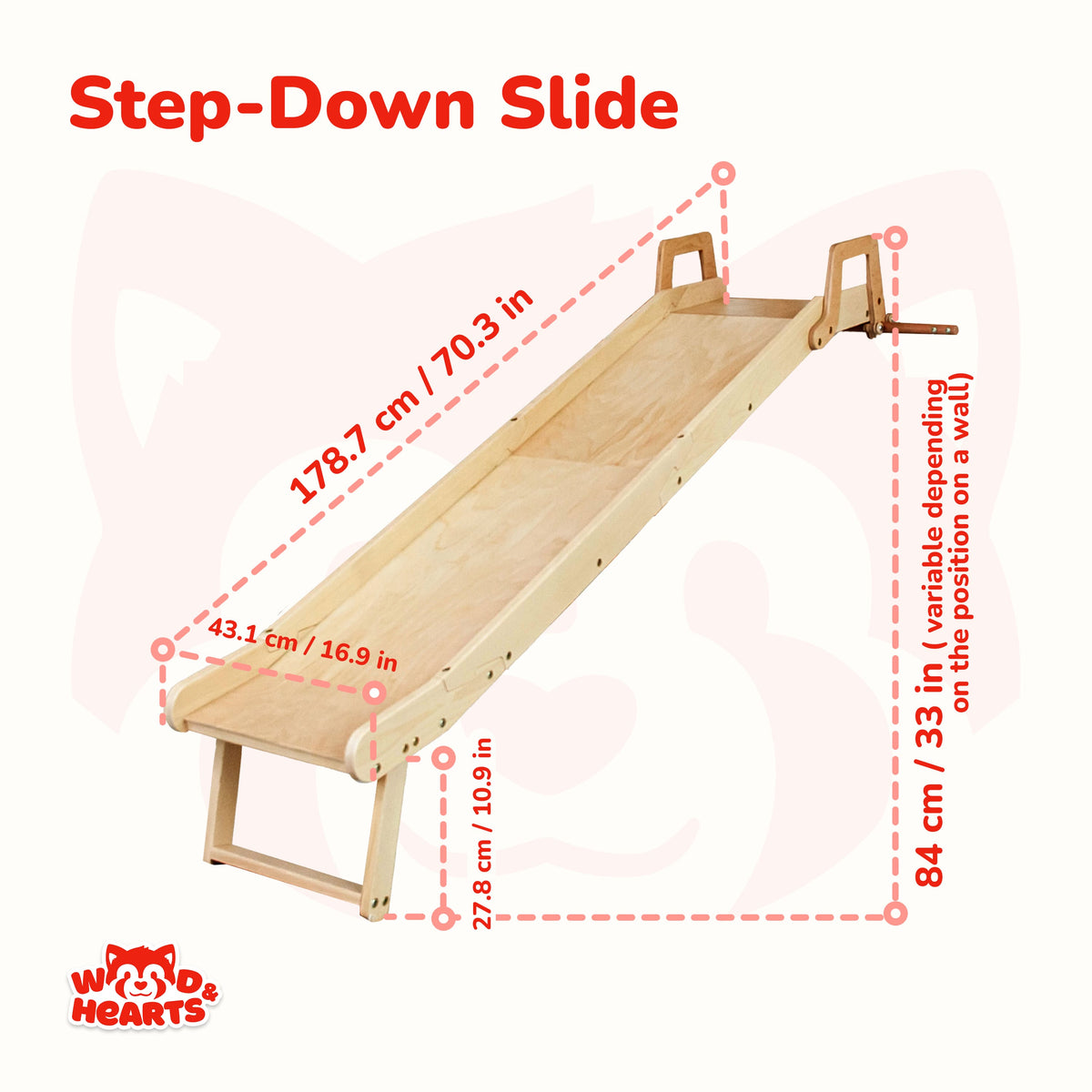 Pikler Triangle + Slide