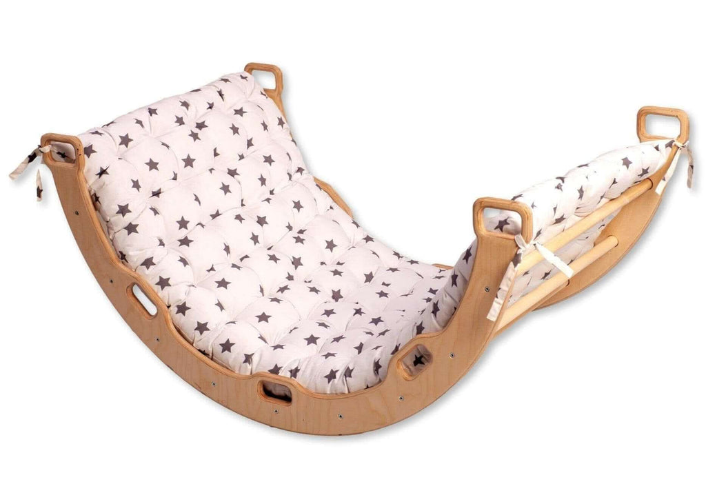 Climbing Arch / Rocker with Pillow Set / Large Size – Montessori Climber™