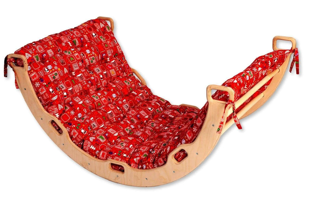 Climbing Arch / Rocker with Pillow Set / Large Size – Montessori Climber™