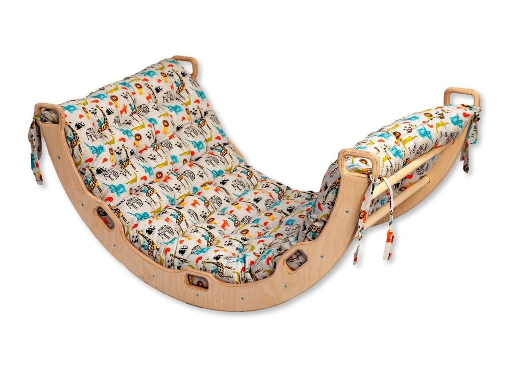 Climbing Arch / Rocker with Pillow Set / Large Size – Montessori Climber™
