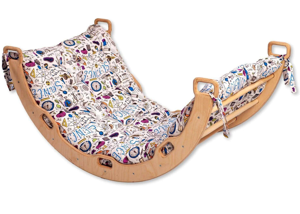 Climbing Arch / Rocker with Pillow Set / Large Size – Montessori Climber™