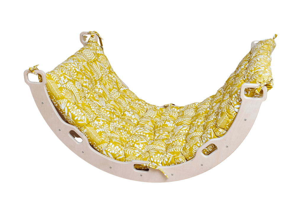 Climbing Arch / Rocker with Pillow Set / Large Size – Montessori Climber™